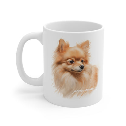 Hrnek Pomeranian špic POM1