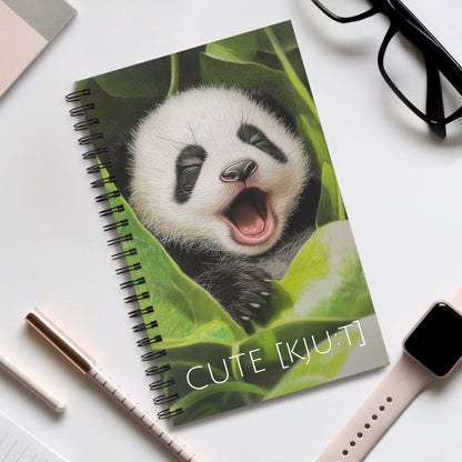 Zápisník CUTE Panda CPA1