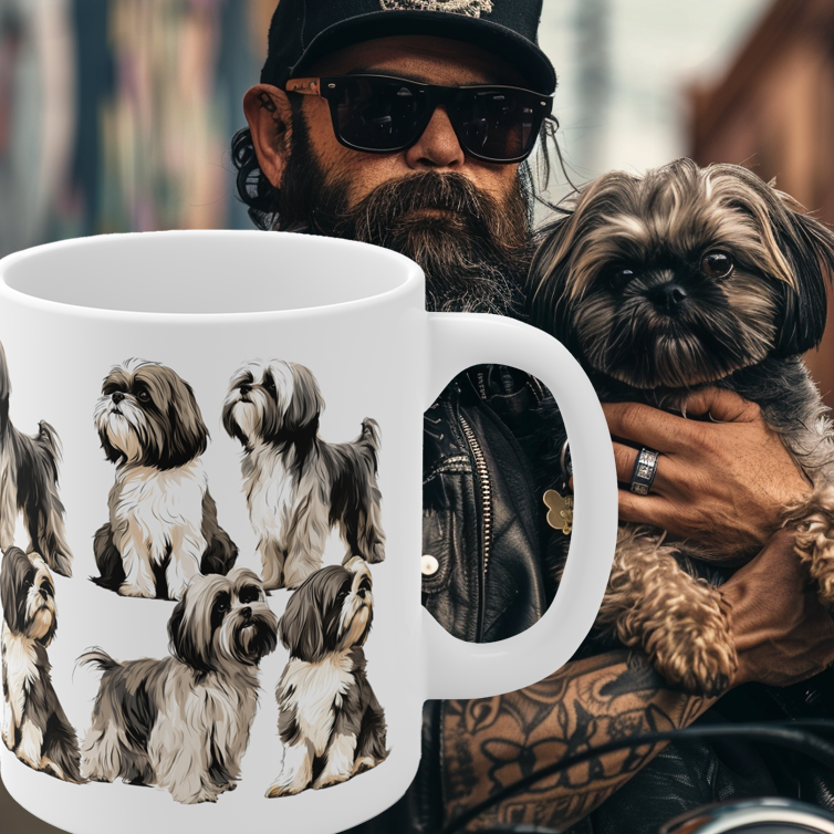 Hrnek Shih tzu SHT4